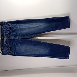 Lucky Brand Sweet Crop Blue Jeans Size 10/30